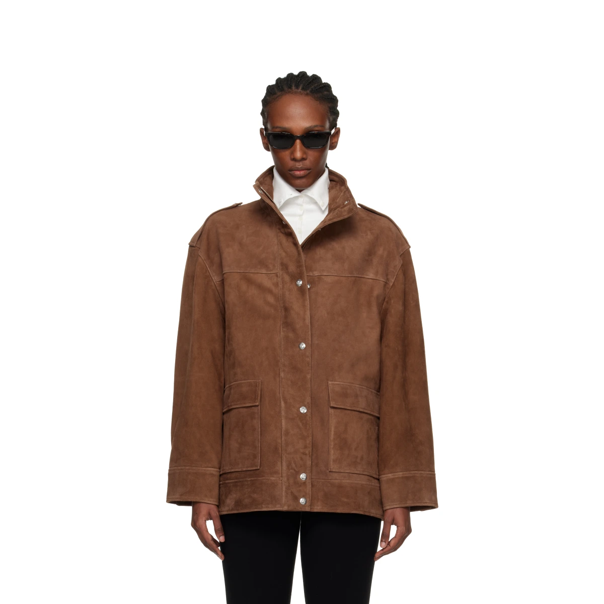 Tan Roux Suede Jacket