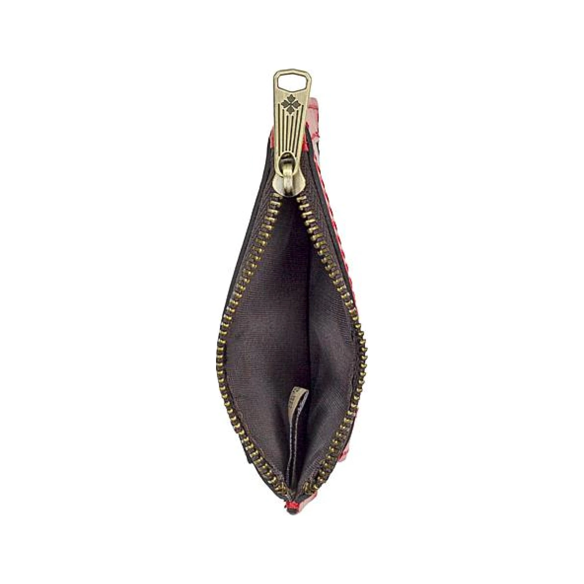 Viera Leather Card Case Lanyard