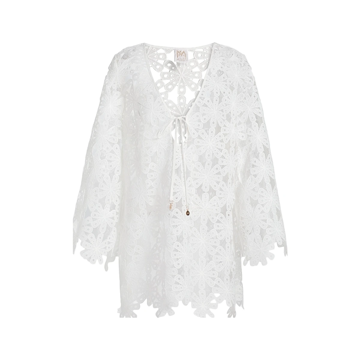 Women's Viara Lace Cover-Up Minidress - White