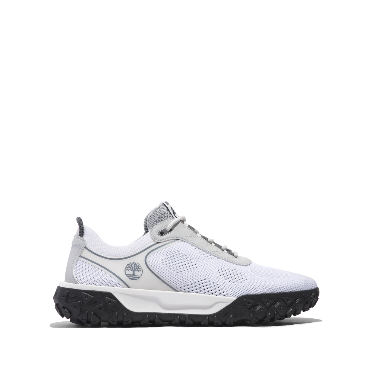 Timberland Mens Greenstride™ Motion 6 Low Lace-Up Trainer - White Textile