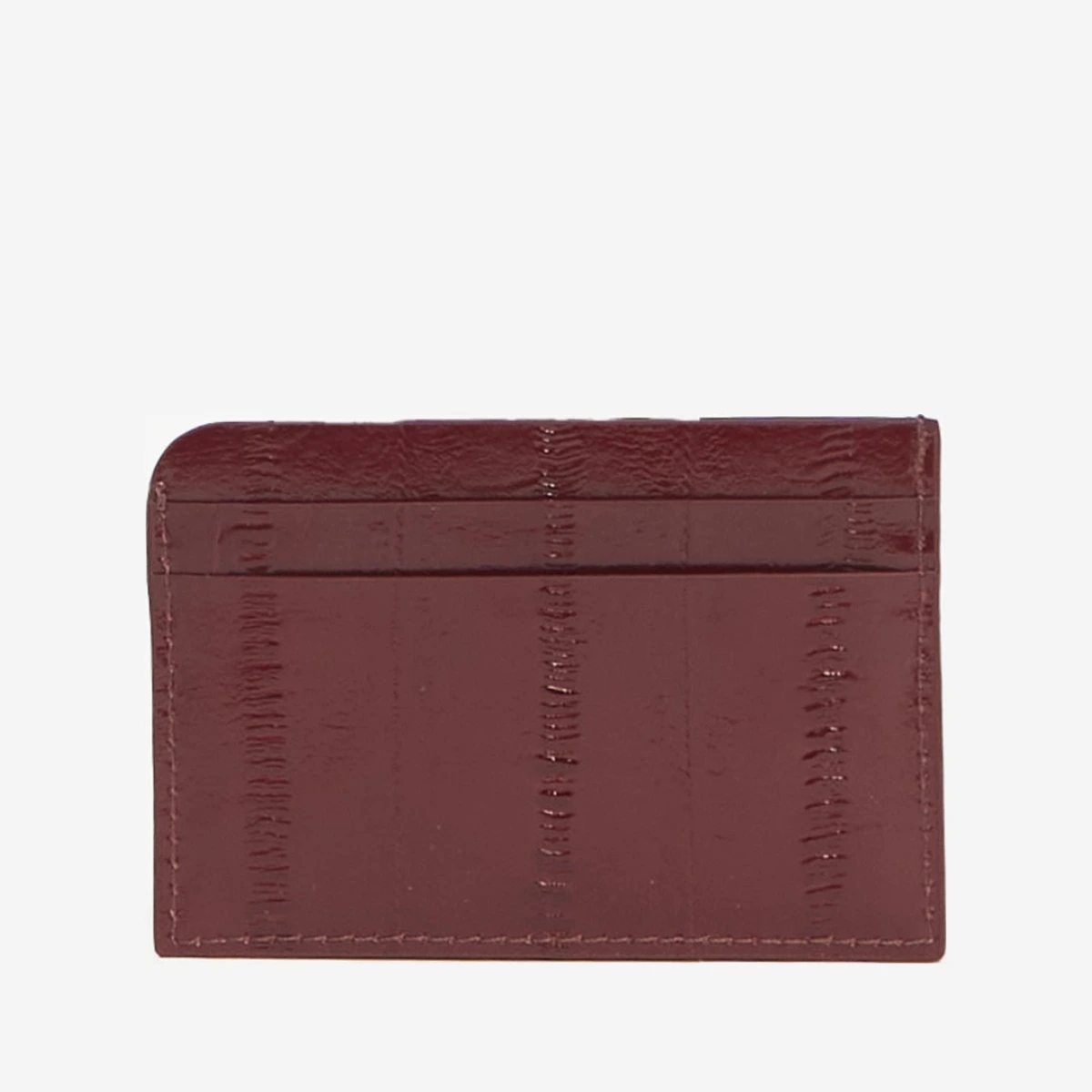 Dries Van Noten Leather Card Case Red
