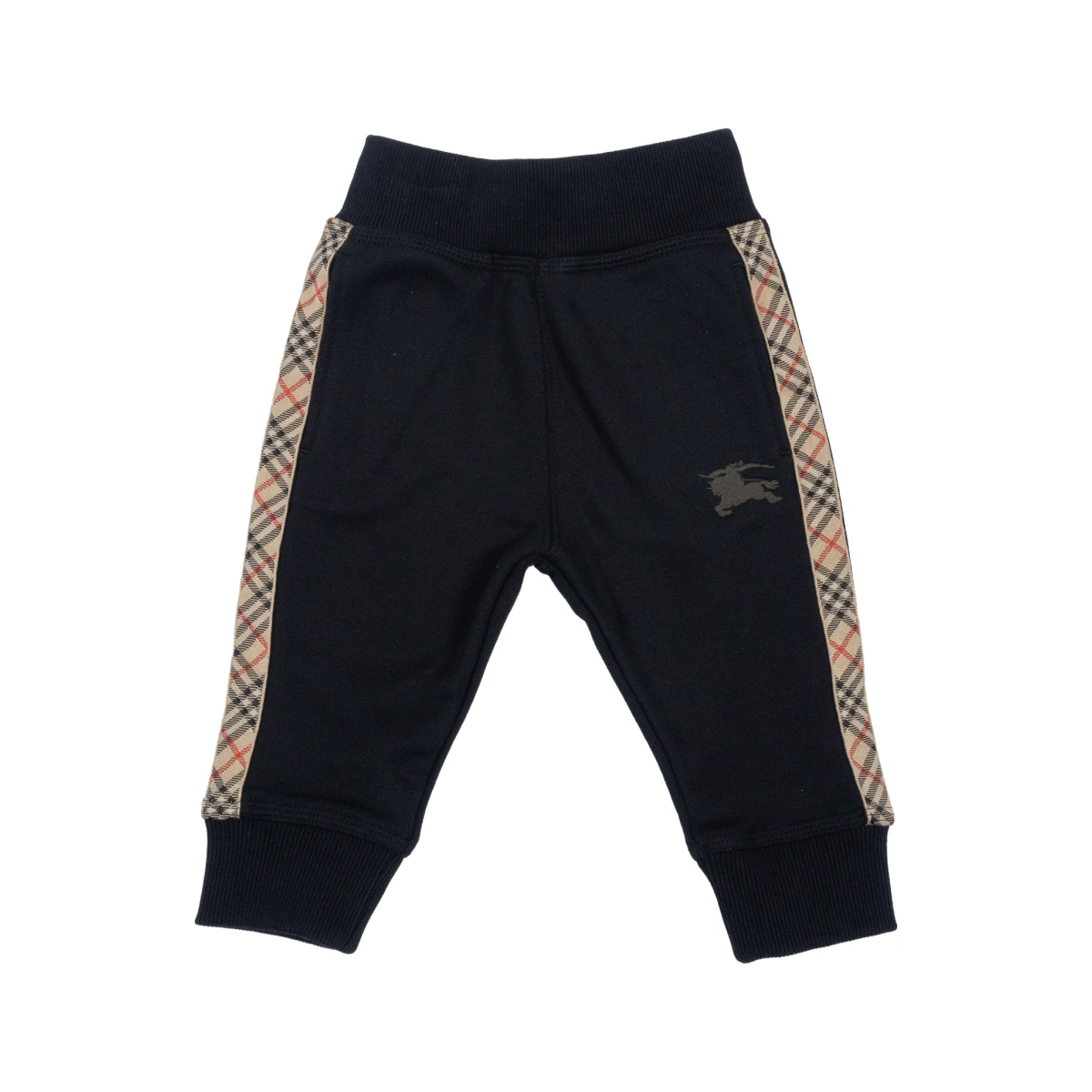 Inf Boy Jersy Trsrs Black Cotton Pant