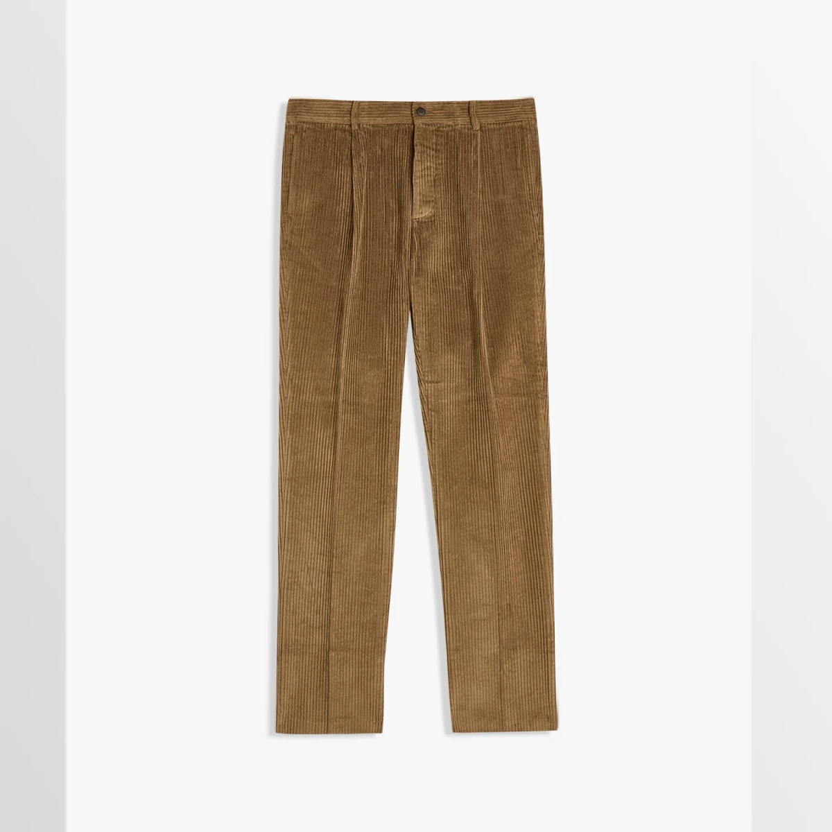 Aantioco Corduroy Trousers With Darts Beige - Unisex
