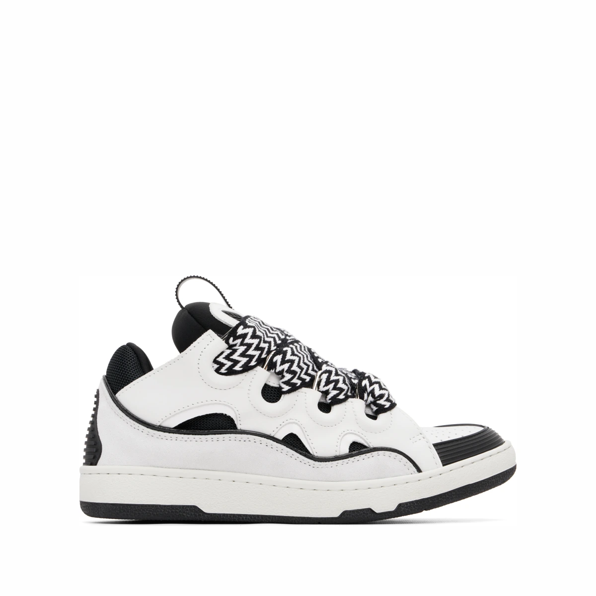 White Curb Sneakers