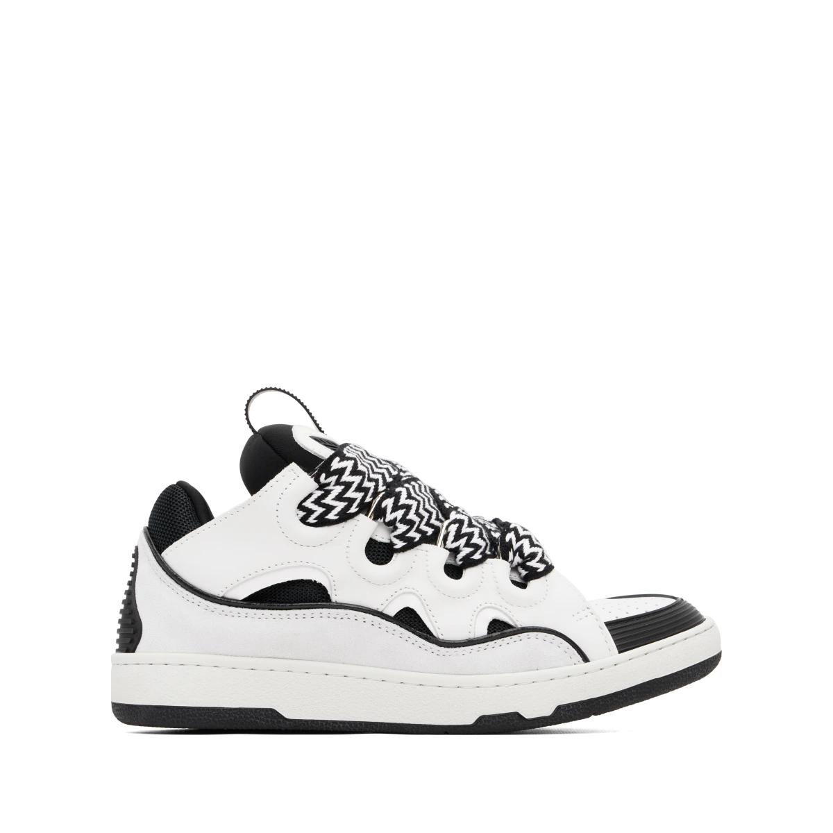 White Curb Sneakers