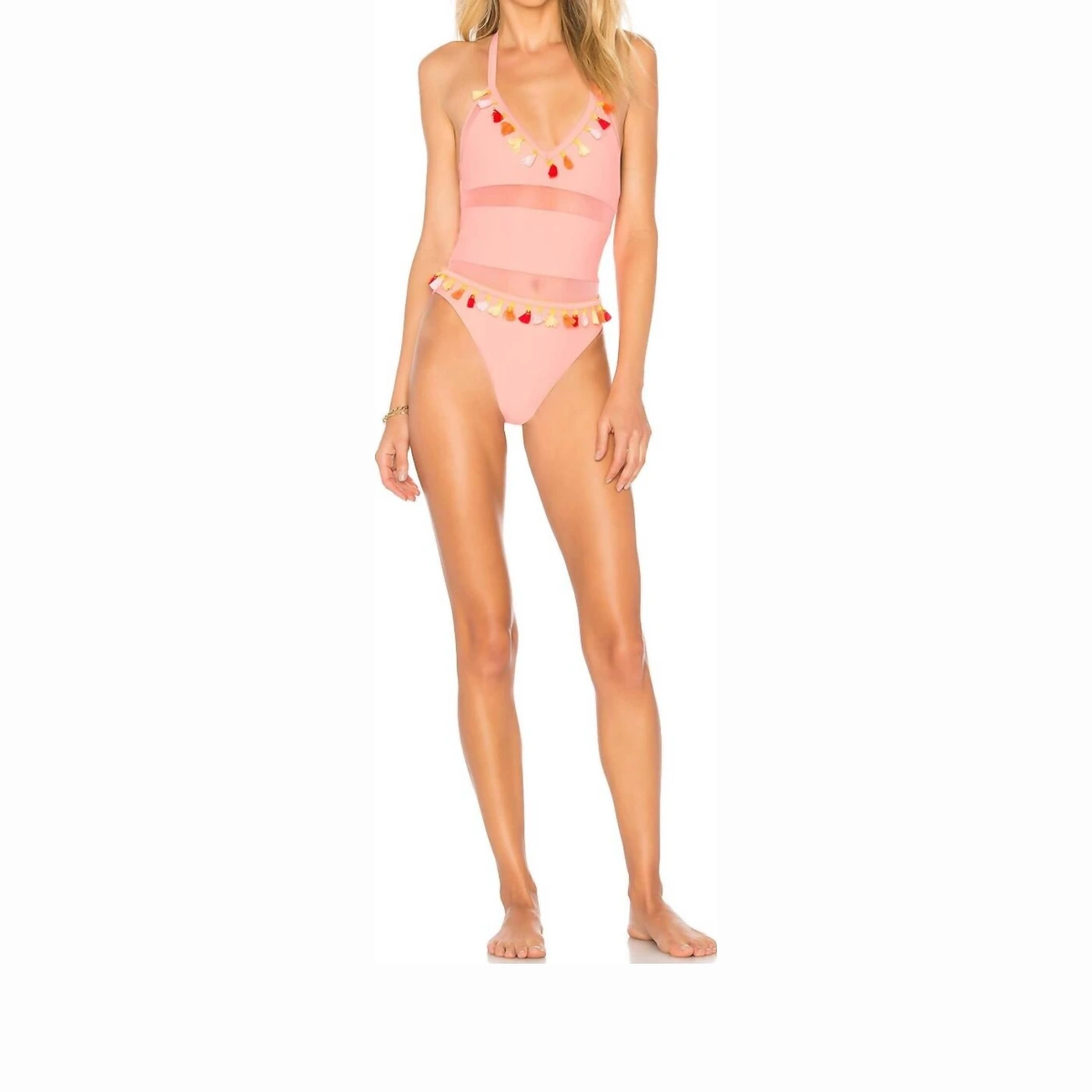 Frida One Piece Swimsuit In Terracotta