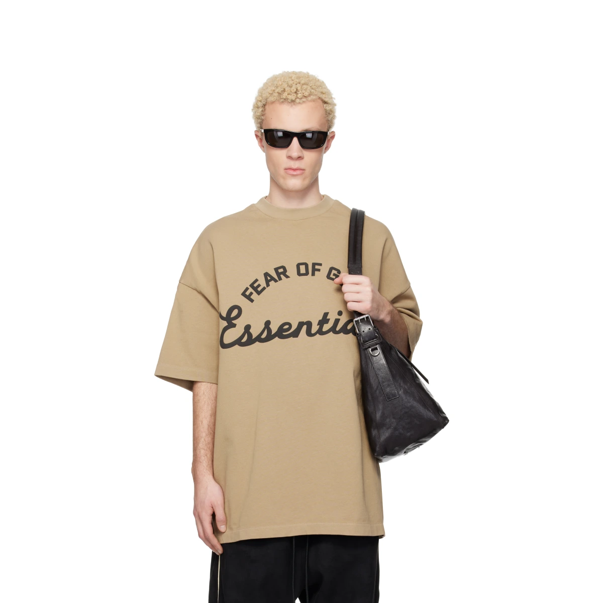 Beige Training 90s Short Sleeve T-shirt