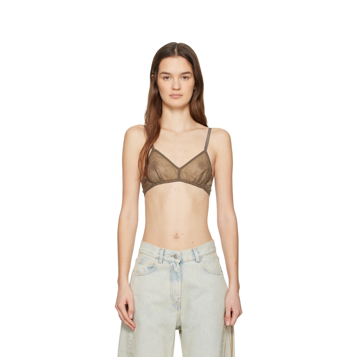 Brown Solen Unlined Bralette
