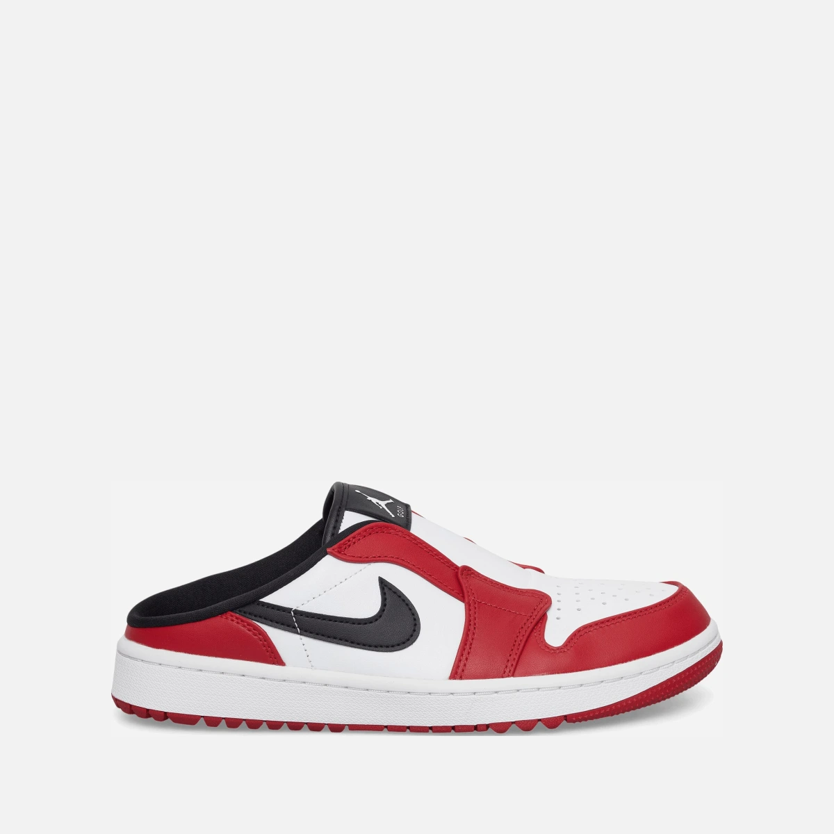 Air Jordan Mule Golf Shoes White / Varsity Red / Black