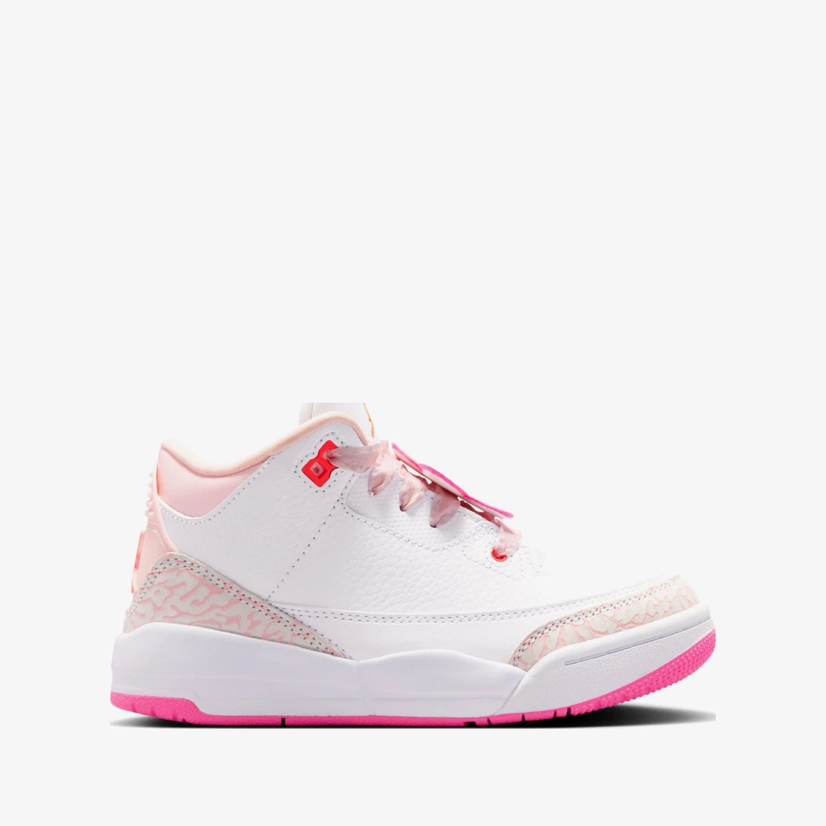 Jordan Jordan 3 Retro "Spring Flowers" Little Kids PS - PEARL PINK/HYPER ORANGE-PINK BLOOM - unisex - 1Y