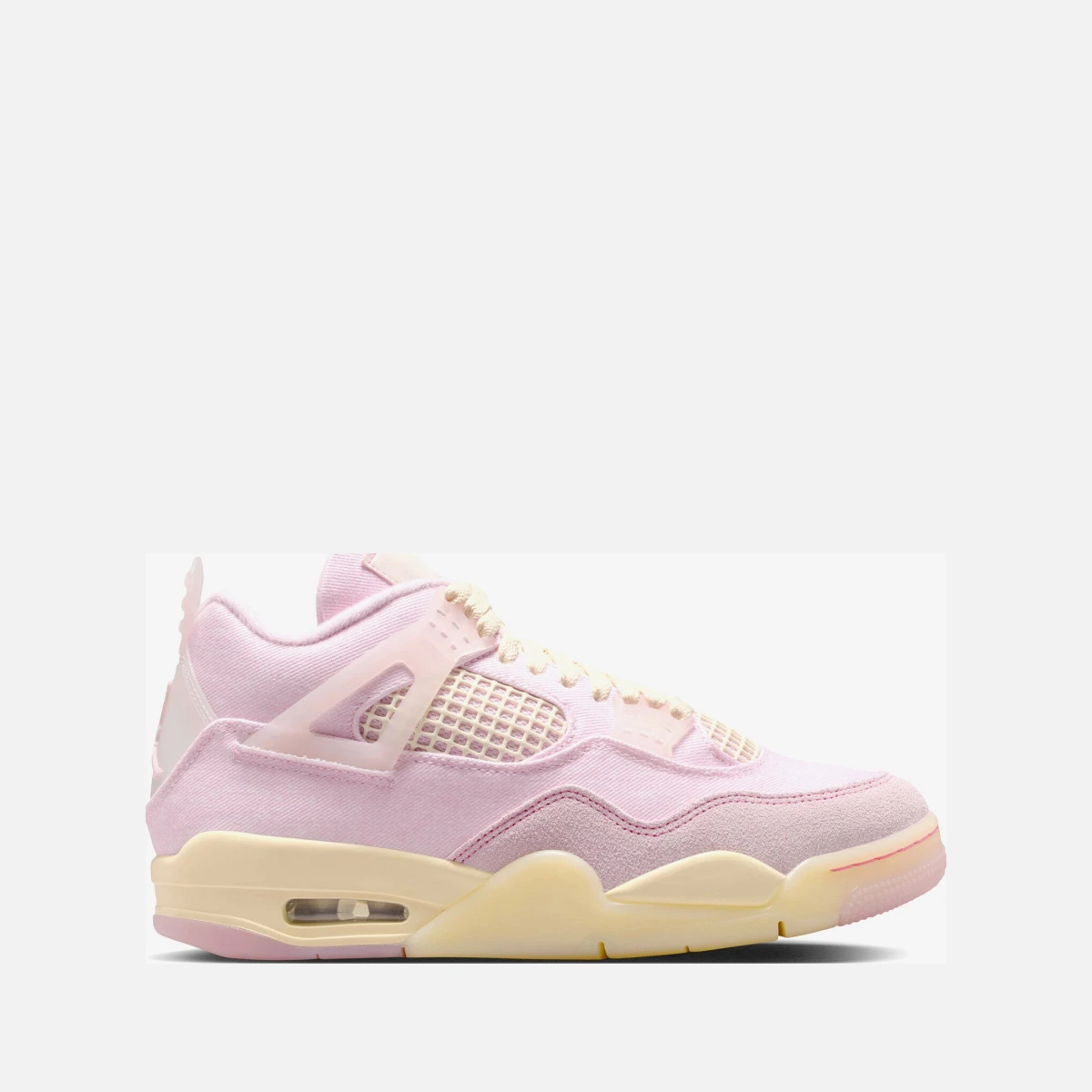 Jordan Women's Air Jordan 4 Retro "Iced Carmine" - PEARL PINK/ICED CARMINE-COCONUT MILK - female
