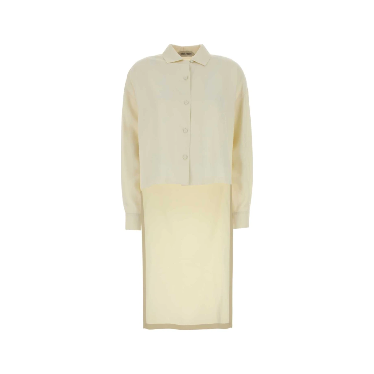 A02120128 0003 Avorio Exterior: Viscose Camicie