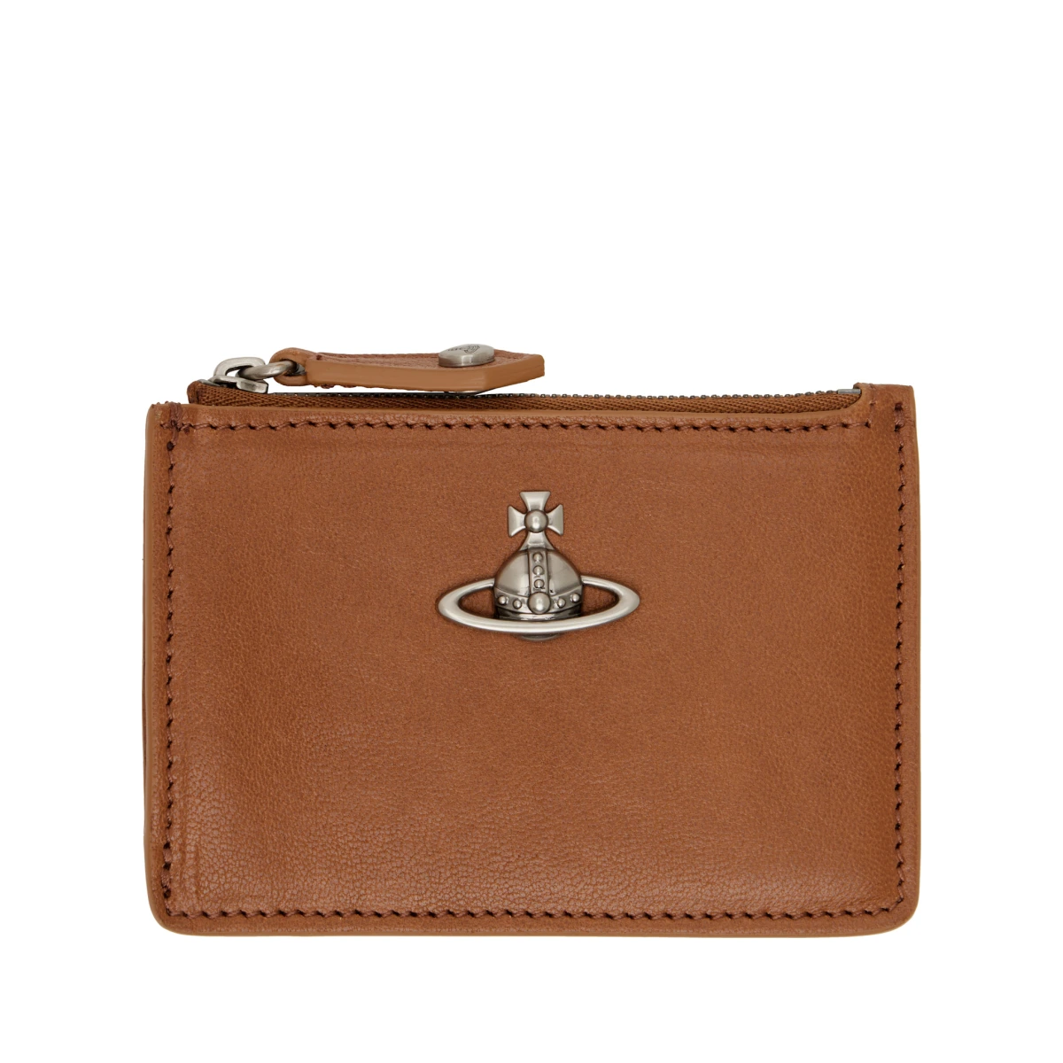 Brown Slim Long Card Holder