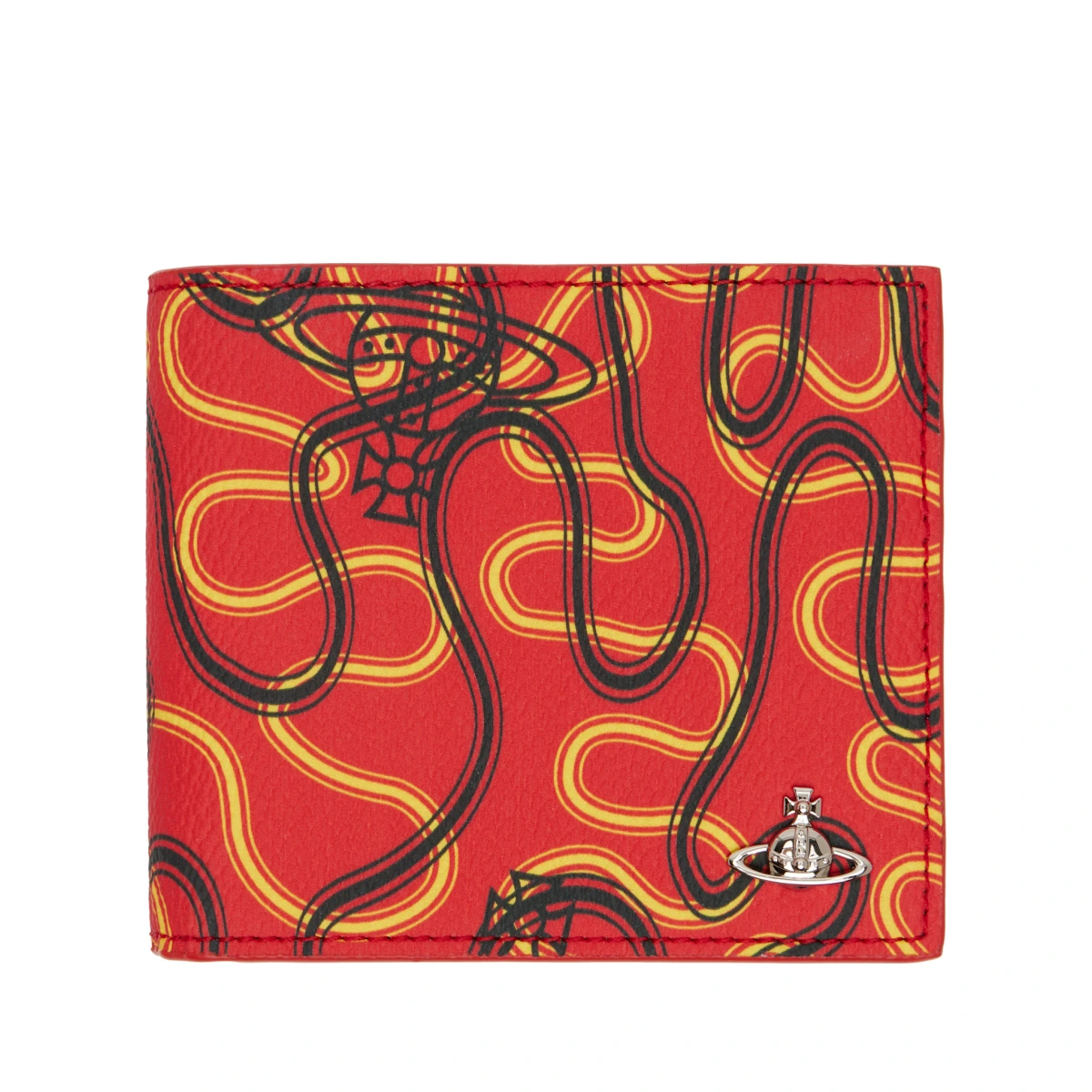 Red Billfold Man Wallet
