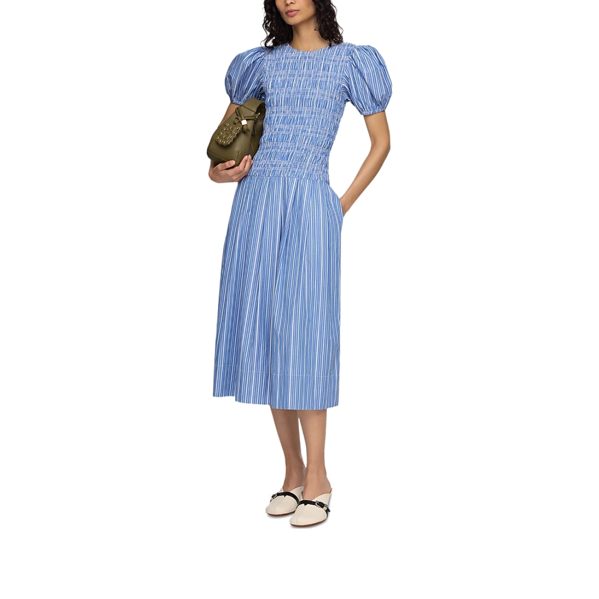 Striped Cotton Dress