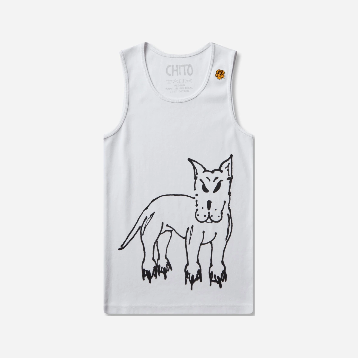 Men s Guard Tank Top White