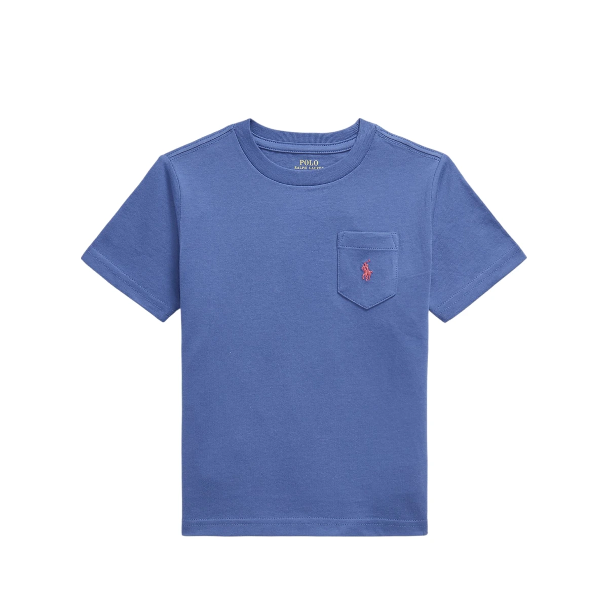 Boys' 2-7 Jersey Pocket T-Shirt - Blue Heaven