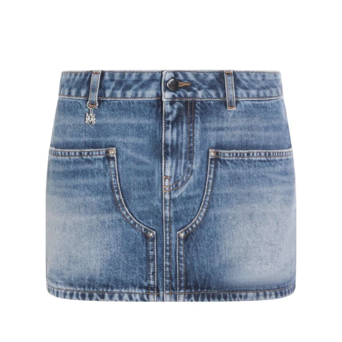 Charm-detail Mini Skirt
