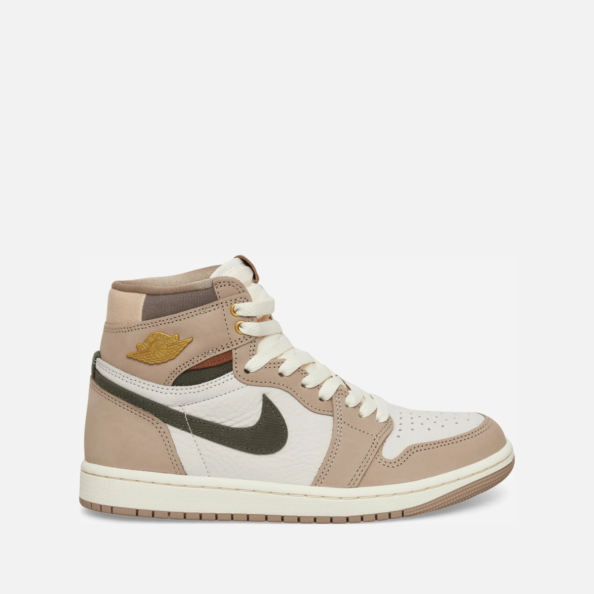 Women s Air Jordan 1 High OG Sneakers Khaki / Sai