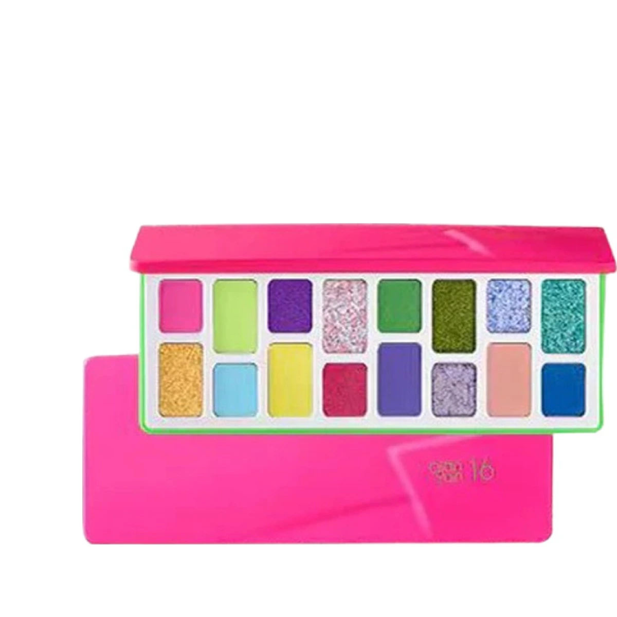 Cheeryep - 16-Color Natural Star Eye Shadow Palette - 13g - 04 Neon