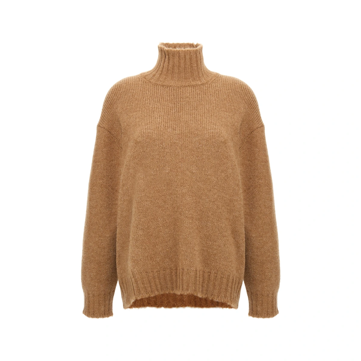 Jil Sander Beige Wool Women's Cardigan