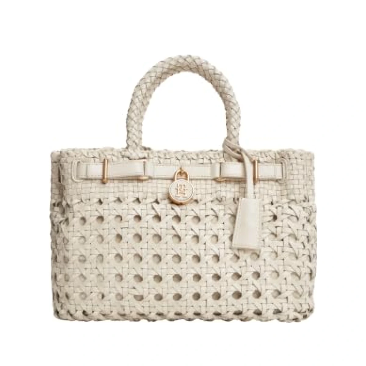 Tommy Hilfiger Women's American Icon Mini Tote,SOFT CREAM One Size