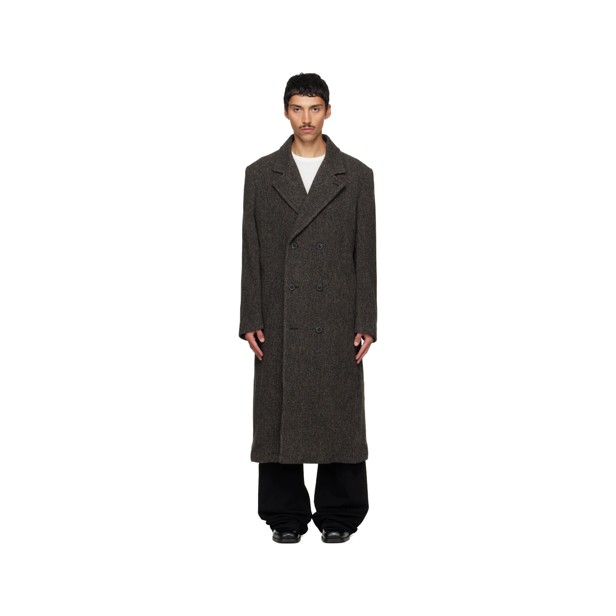 Brown Tweed Coat