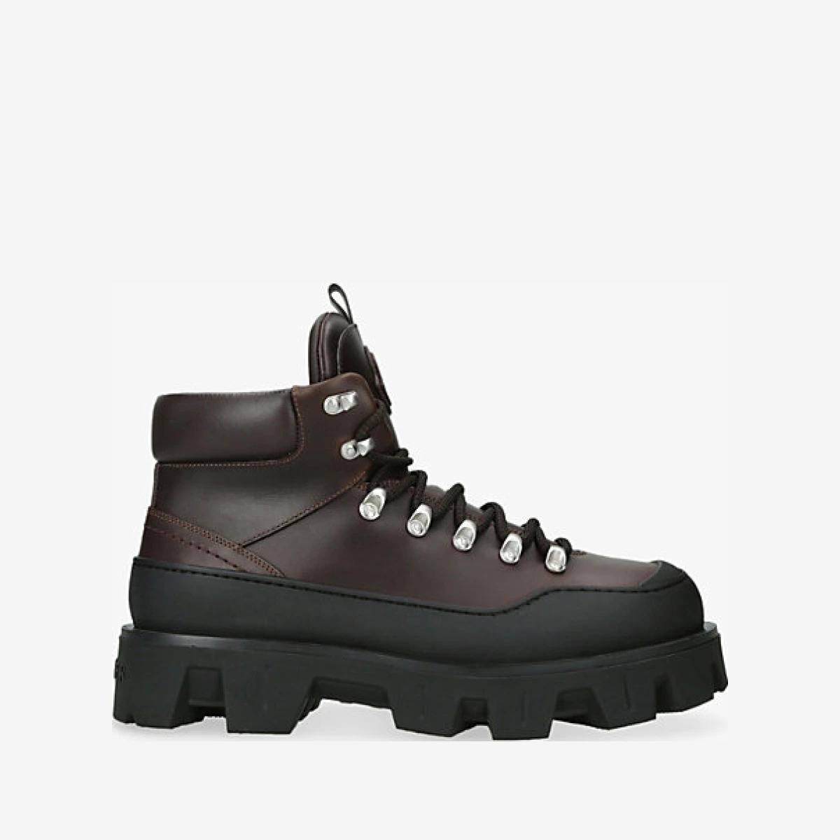 Mens Peak Trek Leather Hiking Boots