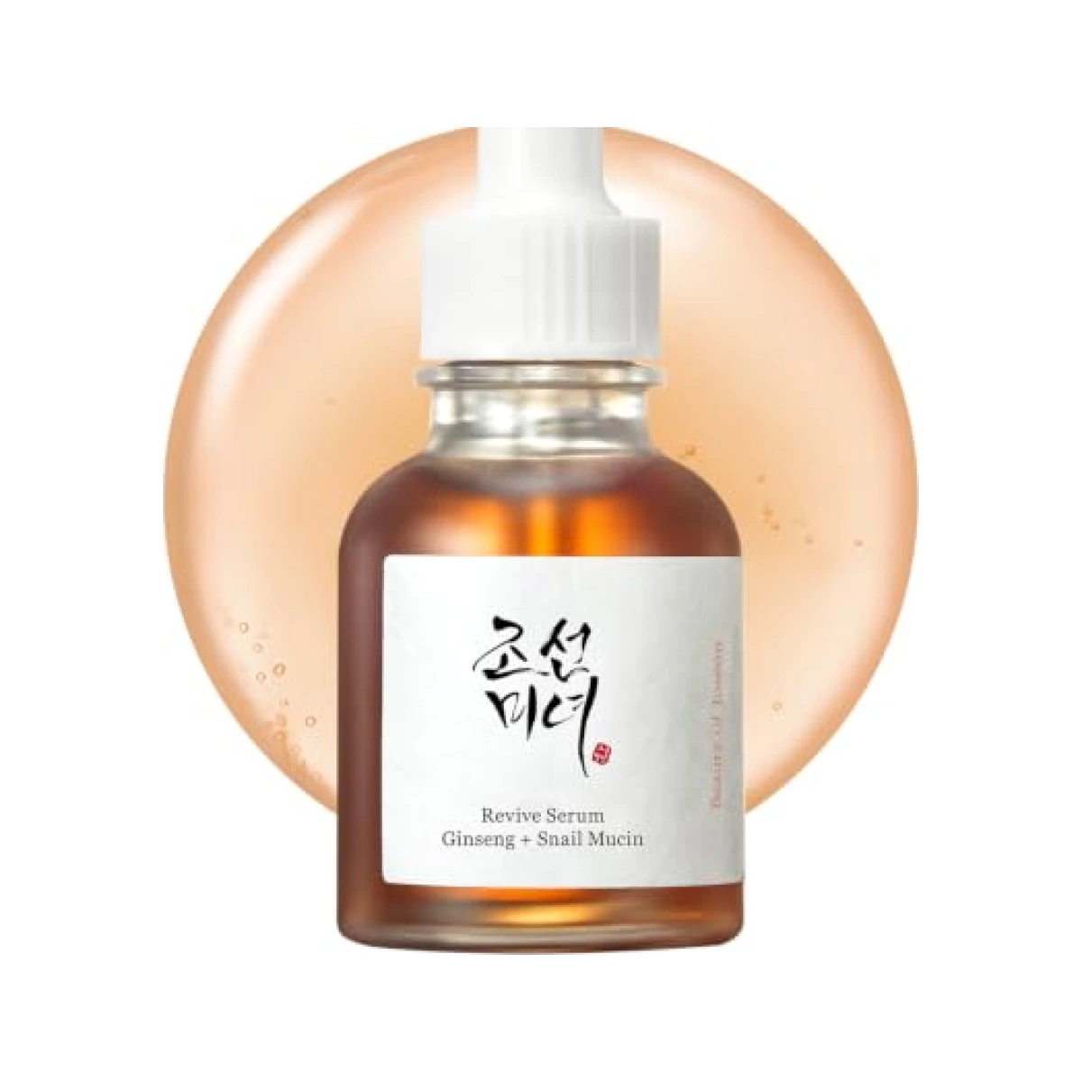 Beauty of Joseon Revive Snail Mucin Ginseng Serum Hydrating Peptide Facial Moisturizer Dark Spot Acne Scar Remover for Sensitive Face. Korean Skin Care for Men and Women