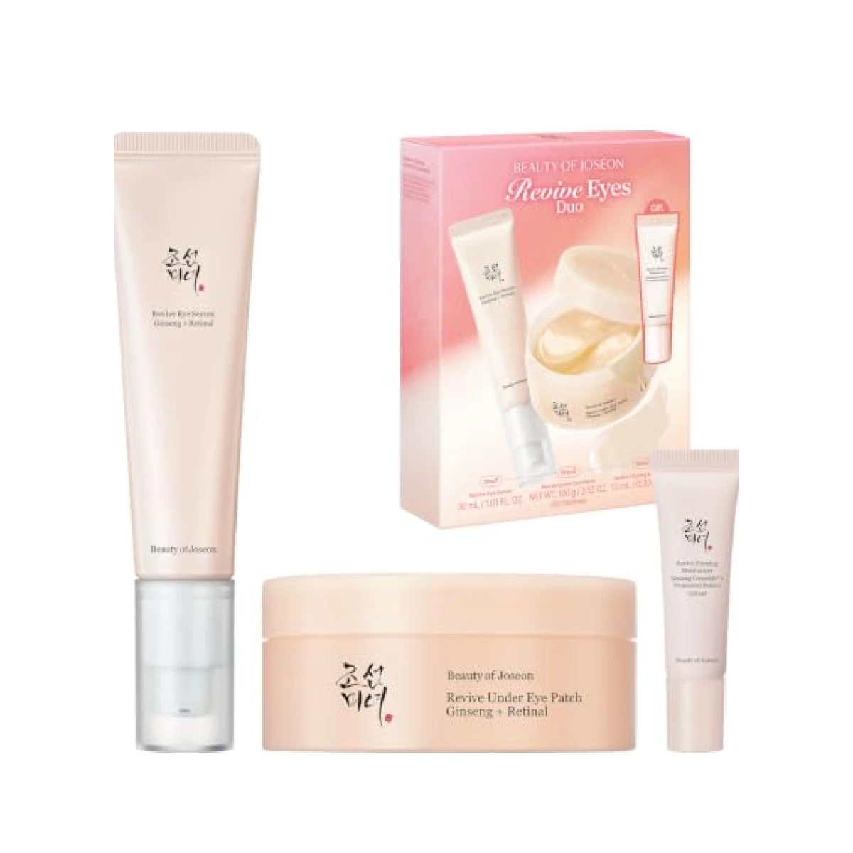 Beauty of Joseon Revive Ritual Eye Duo Gift Set Retinol Eye Cream & Patch
