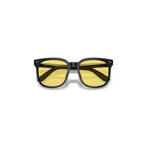 Ray-Ban Rb4401d Sunglasses Black Frame Yellow Lense