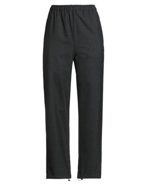 Woman Pants Charcoal Size S Polyester, Wool, Elastane