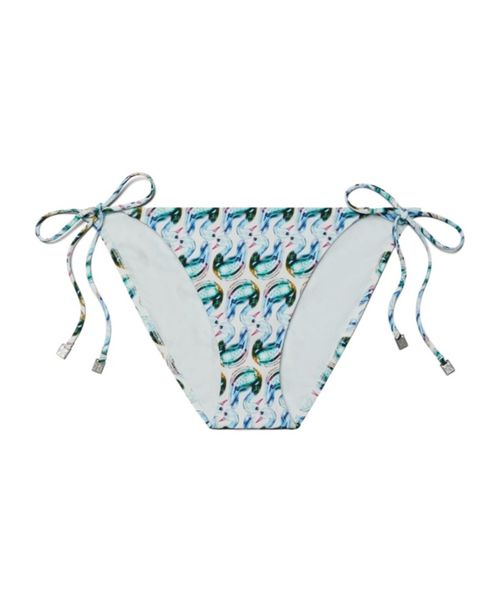 Printed String Bikini Bottom