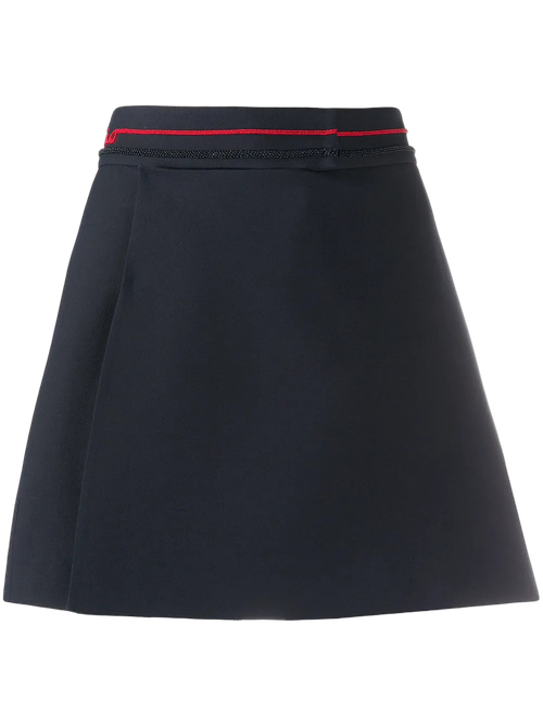 Beaded Waistband Skorts — Blue