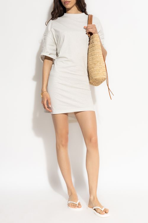 Cotton Dress, Women's, Grey
