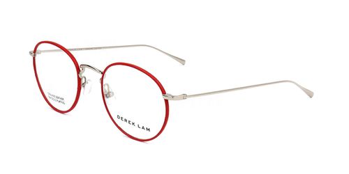 Derek Lam DL283 RED Men's Eyeglasses Red Size 50 - Blue Light Block Available