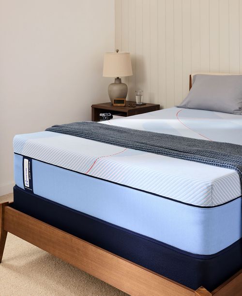"Posturepedic Hybrid Haslett 13"" Medium Tight Top Mattress Set - King"