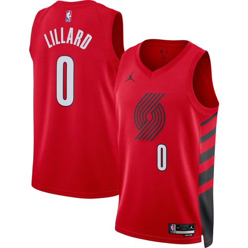 Unisex Damian Lillard Red Portland Trail Blazers Swingman Jersey