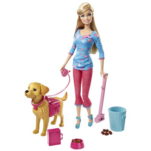 Barbie Potty Training Taffy Barbie Doll and Pet Playset