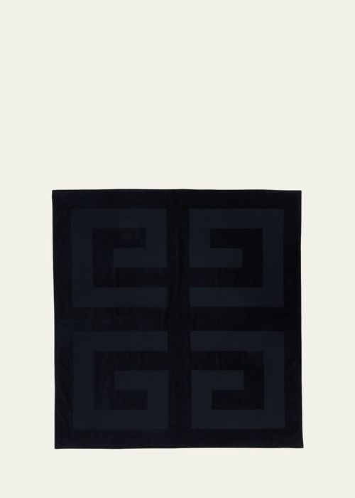 Men's Square Tonal 4G Bath Towel