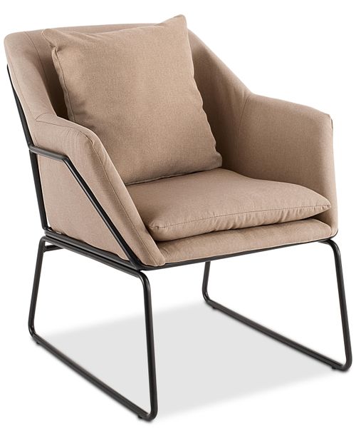 Odile Accent Chair - Light Brown
