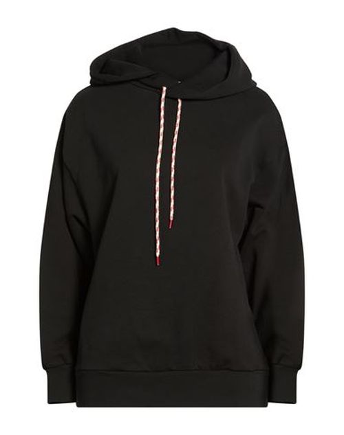 Woman Sweatshirt Black Size XS Cotton