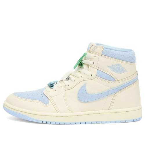 Women's 1 Retro Hi Sneaker Pale Ivory/Psychic Blue/Coconut Milk
