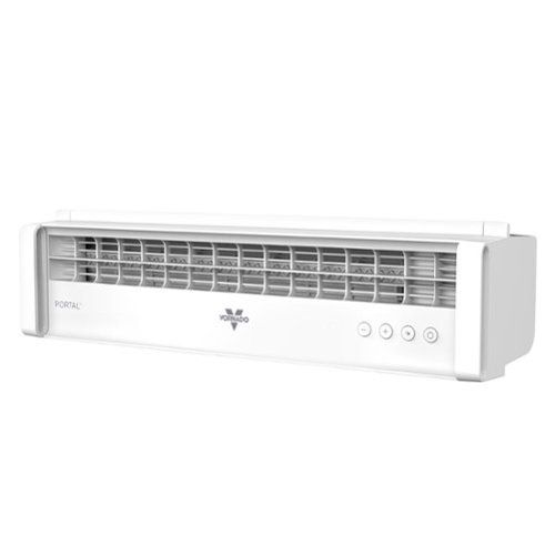 PORTAL Window Fan with Reversible Exhaust, Weather Resistant Case, White - White