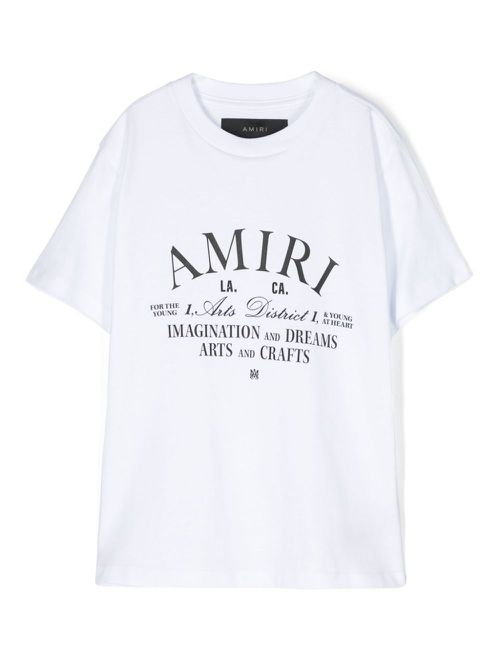 Logo-print cotton T-shirt - White
