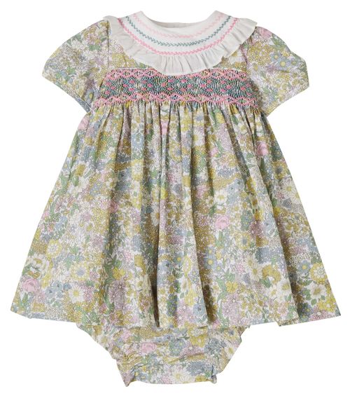 Baby Charlotte dress and bloomers set