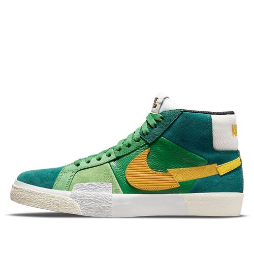 Zoom Blazer Mid Premium SB 'Mosaic Pack - Aloe Verde'