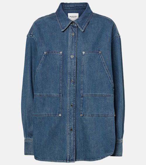 Okely denim overshirt