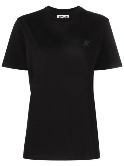 Logo-embroidered short-sleeved T-shirt