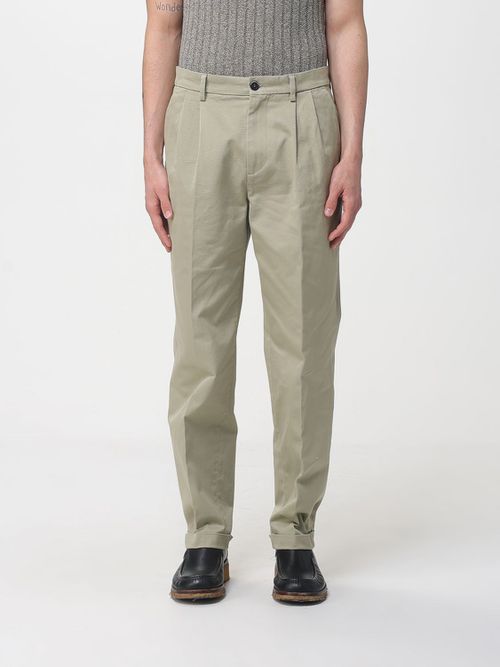 Pants Men color Emerald